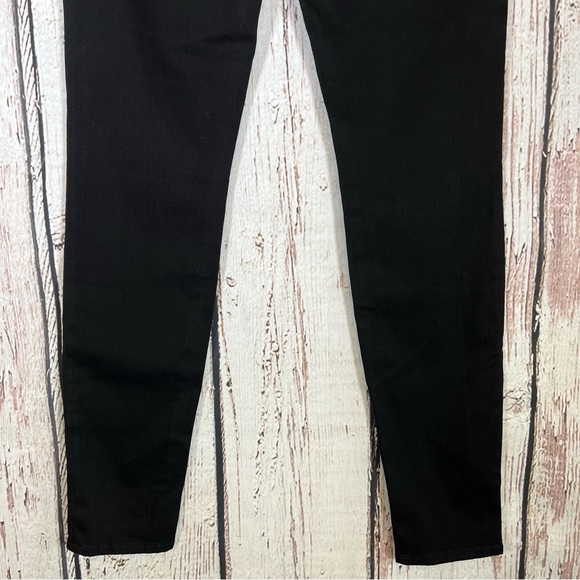 🎉HP🎉 NEW NWT 7 for all Mankind Black The Skinny USA Made Denim Jeans Size 27 - Picture 5 of 12